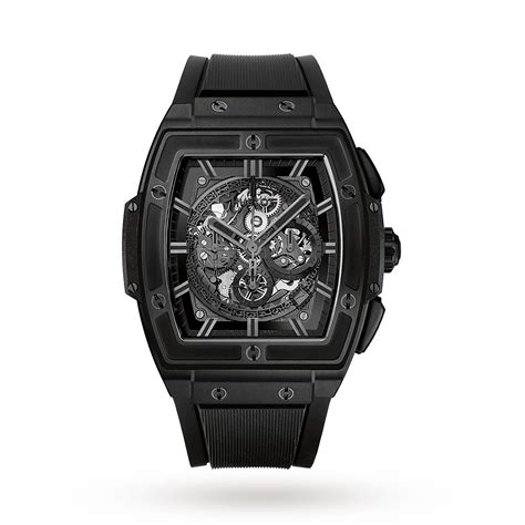 all black mechanical hublot|Hublot big bang watch.